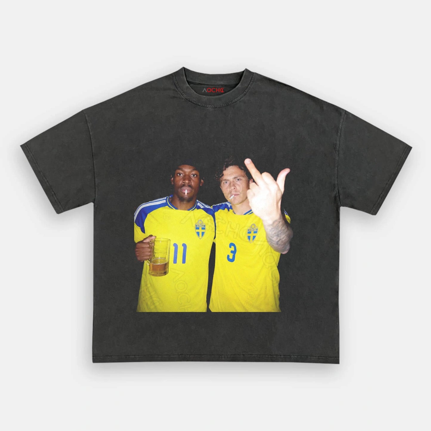Sweden Football Style Tee 3.1 - AQCHIC