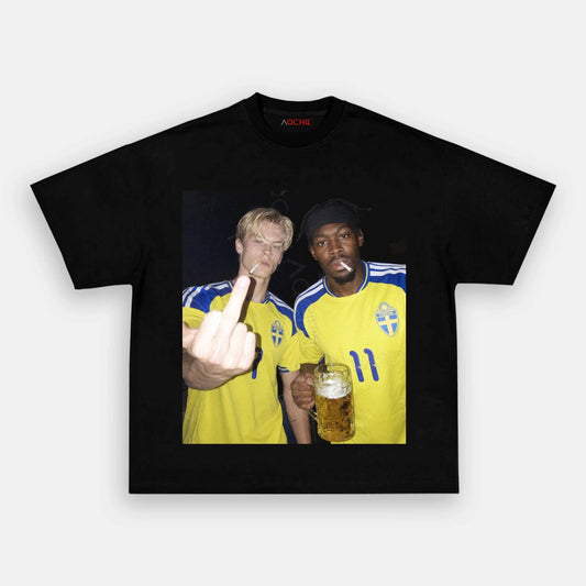 Sweden Football Style Tee 3.2 - AQCHIC