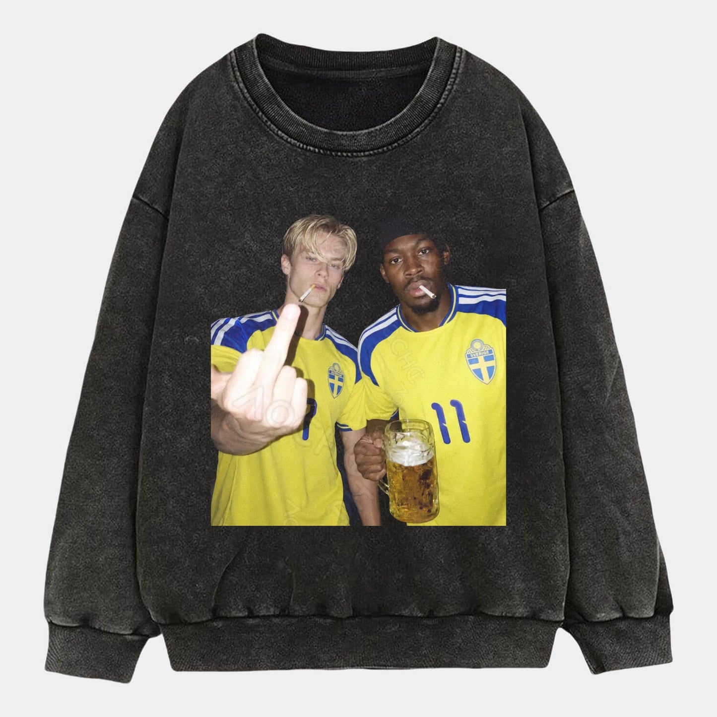 Sweden Football Style Tee 3.2 - AQCHIC