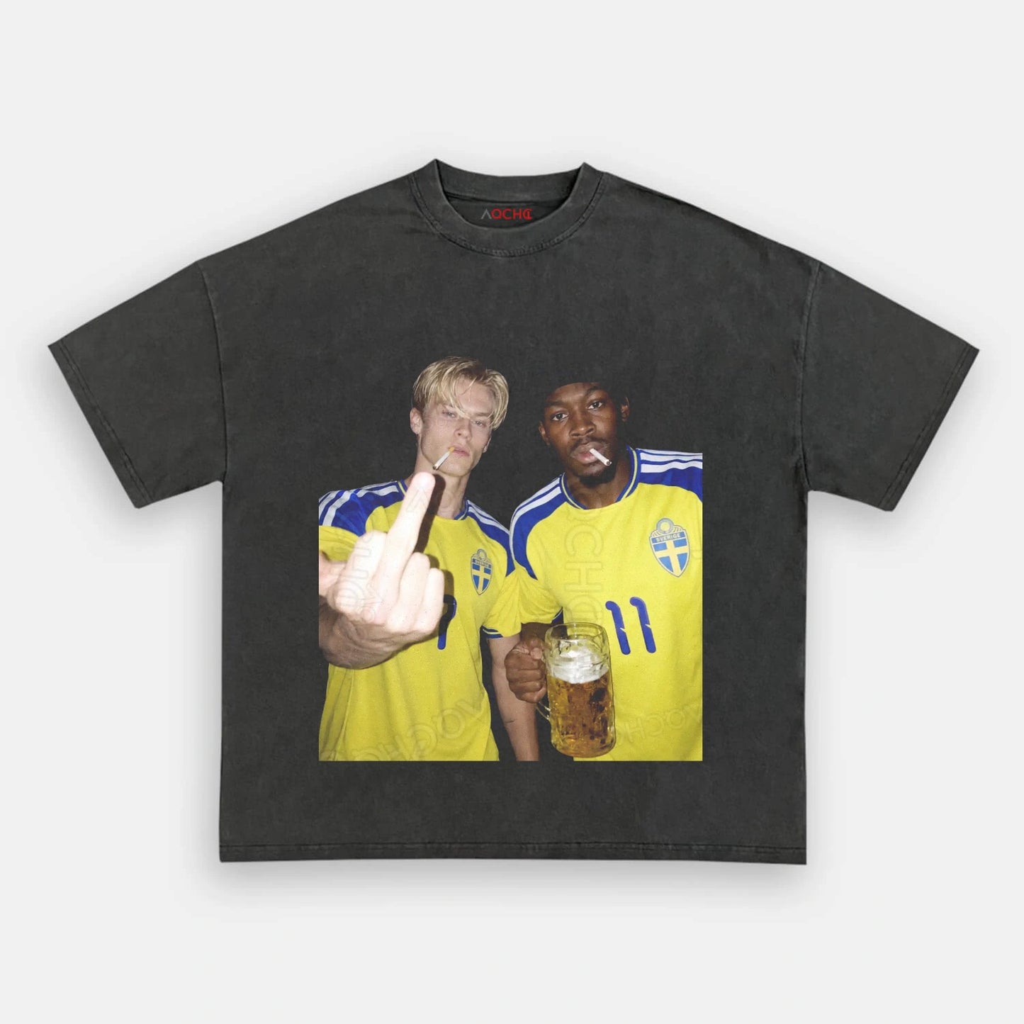 Sweden Football Style Tee 3.2 - AQCHIC
