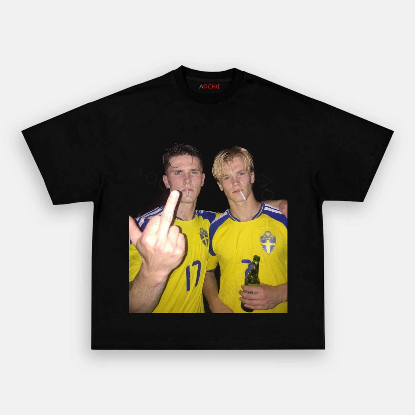 Sweden Football Style Tee 3.3 - AQCHIC