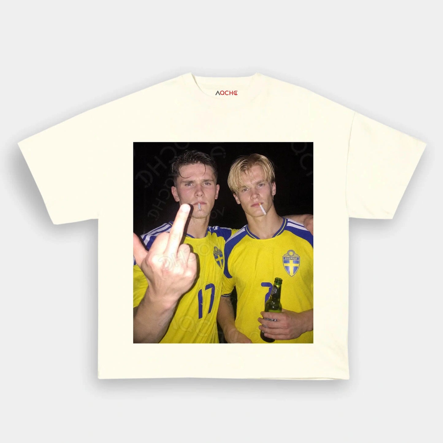 Sweden Football Style Tee 3.3 - AQCHIC