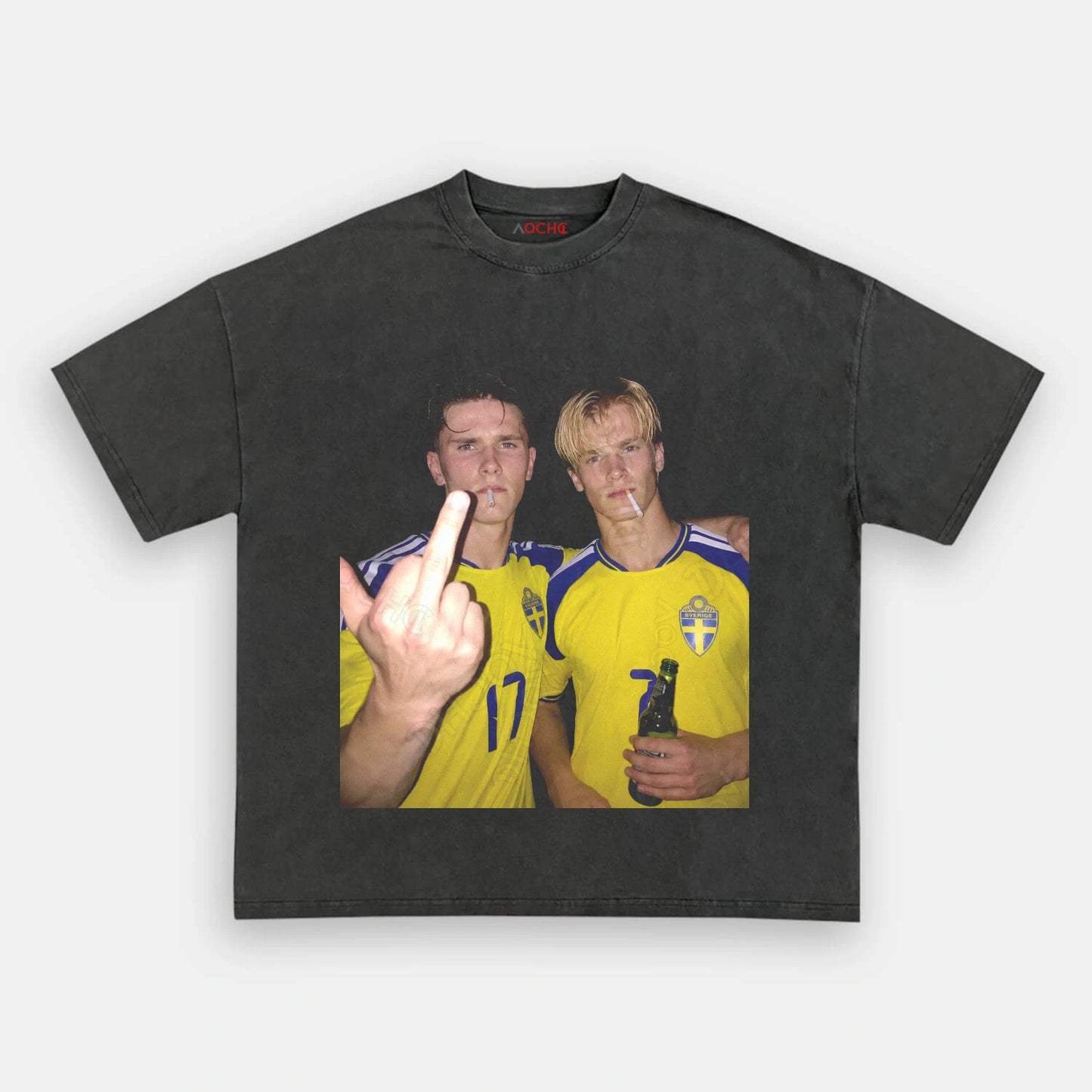 Sweden Football Style Tee 3.3 - AQCHIC