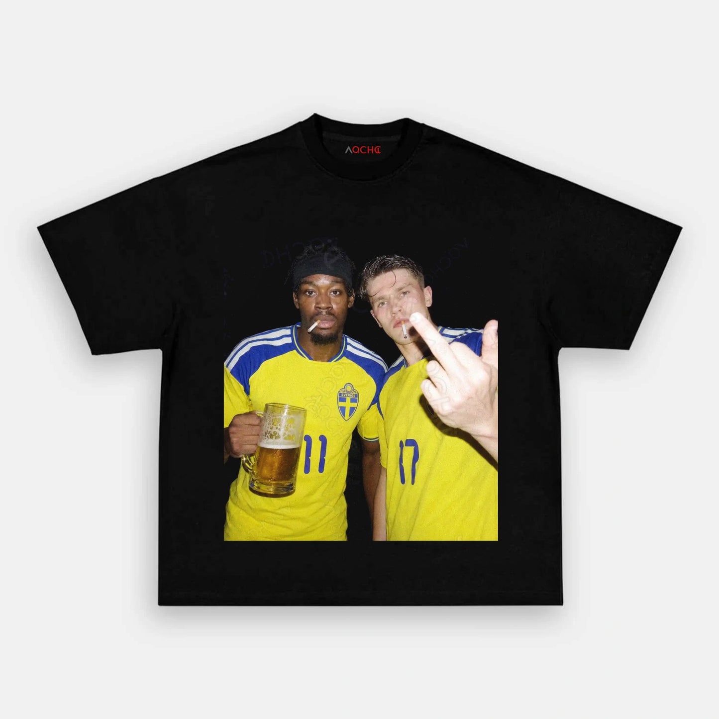 Sweden Football Style Tee 3.5 - AQCHIC