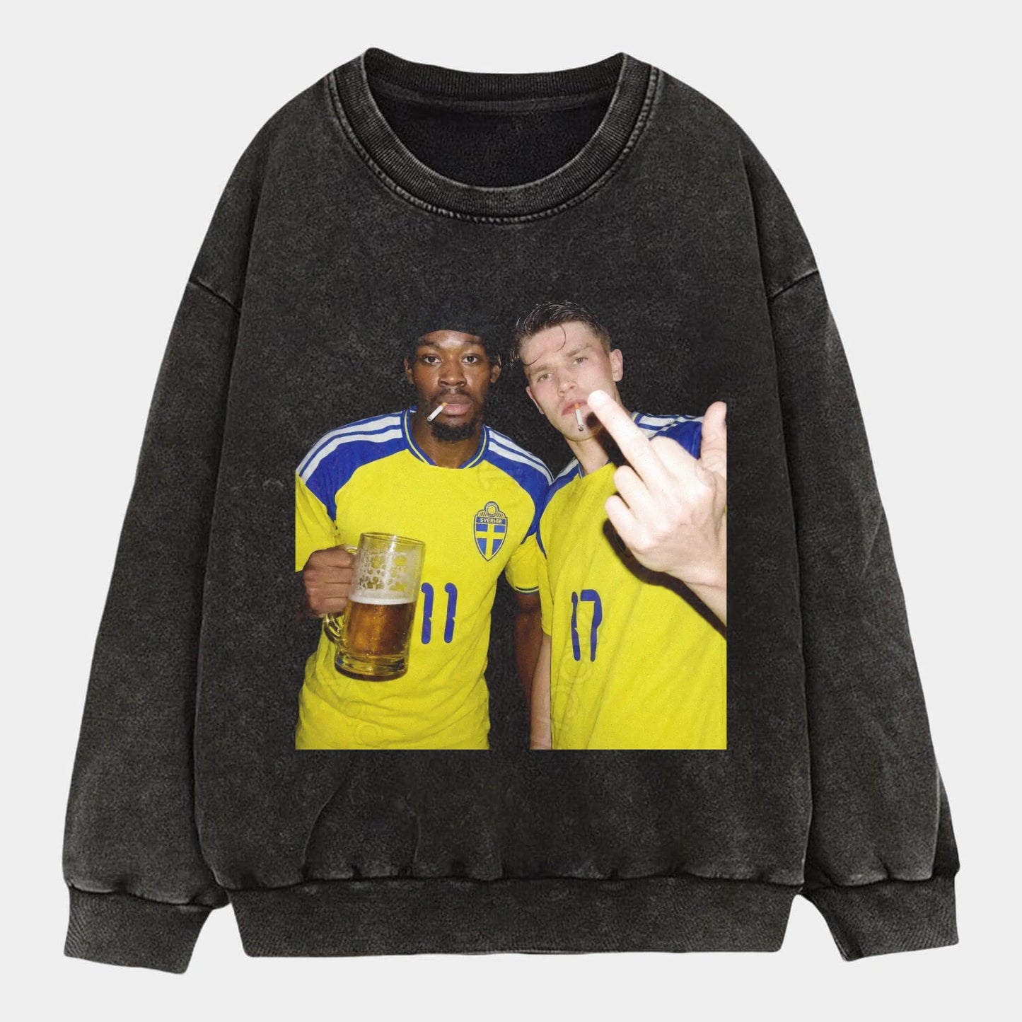 Sweden Football Style Tee 3.5 - AQCHIC