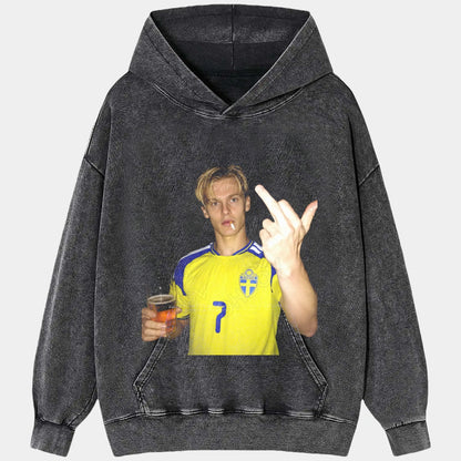 Sweden Football Style Tee 5 - AQCHIC