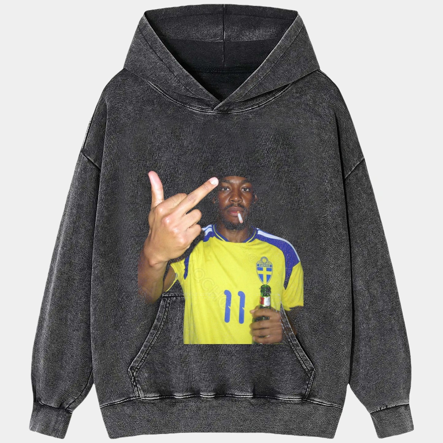 Sweden Football Style Tee 7 - AQCHIC