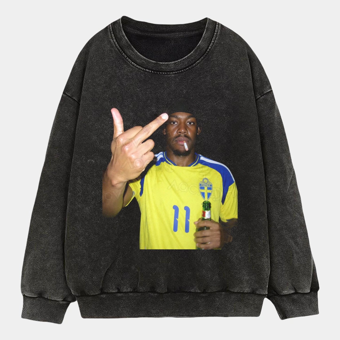 Sweden Football Style Tee 7 - AQCHIC