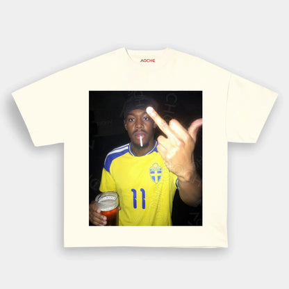 Sweden Football Style Tee 8 - AQCHIC