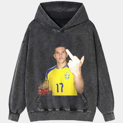 Sweden Football Style Tee 9 - AQCHIC