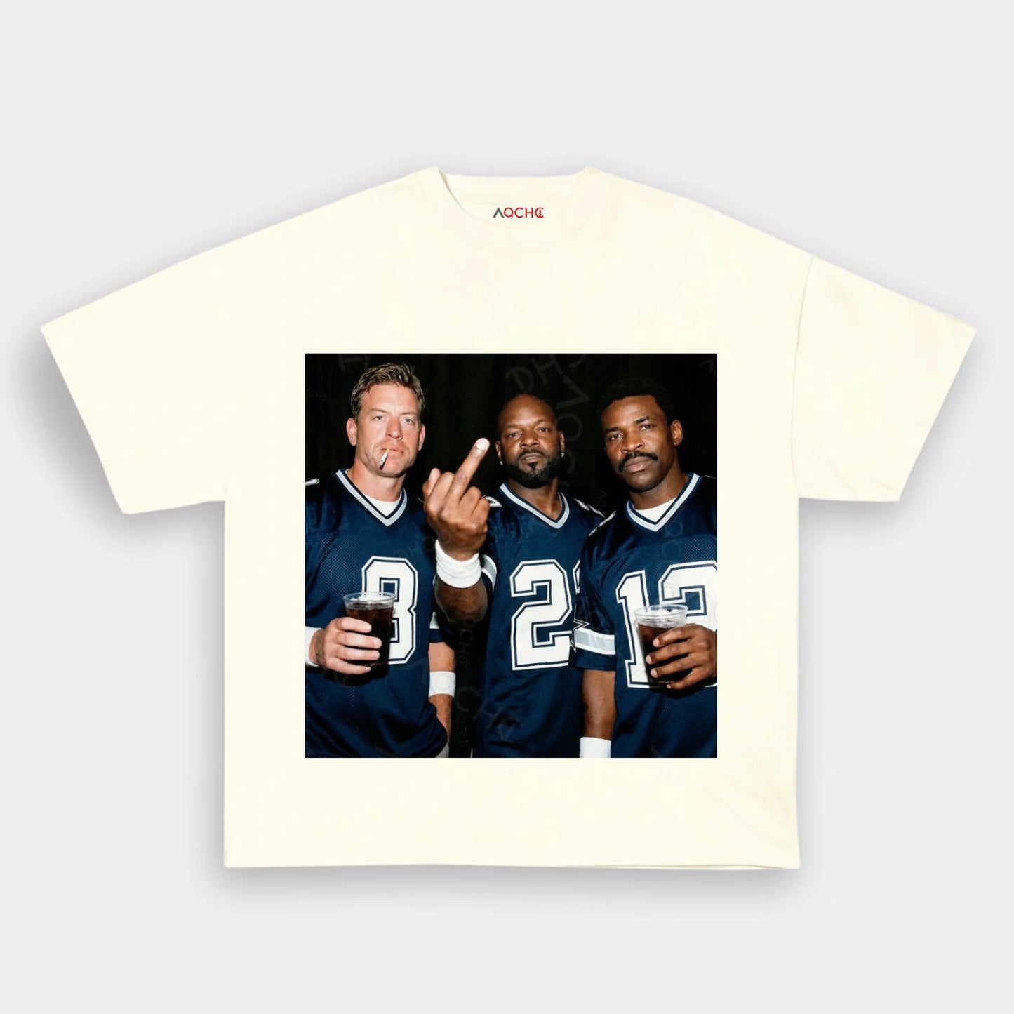 TA & ES & MI Football T-shirt - AQCHIC