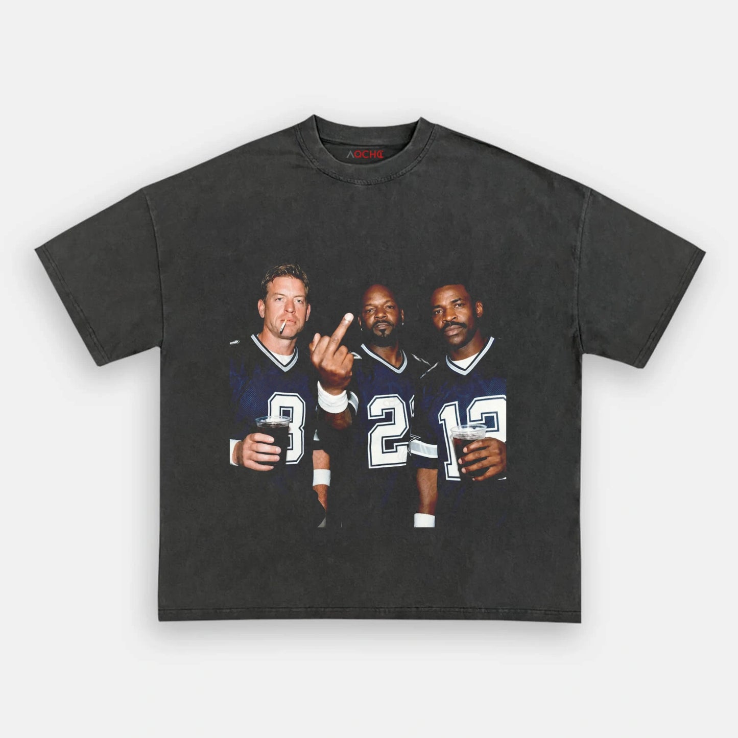 TA & ES & MI Football T-shirt - AQCHIC