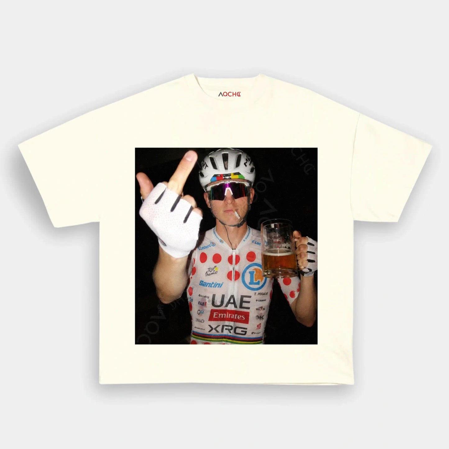 Tadej Pogačar 2026 Tee 2 - AQCHIC