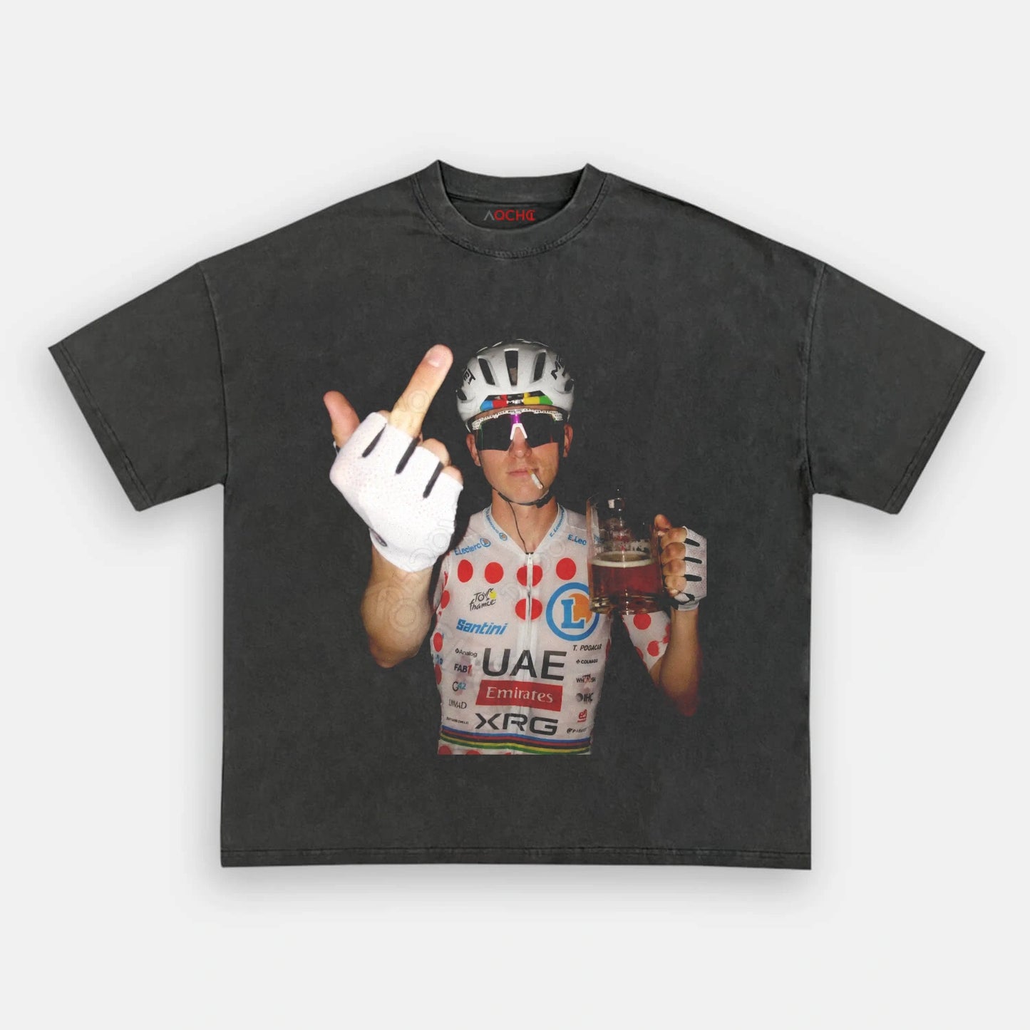 Tadej Pogačar 2026 Tee 2 - AQCHIC