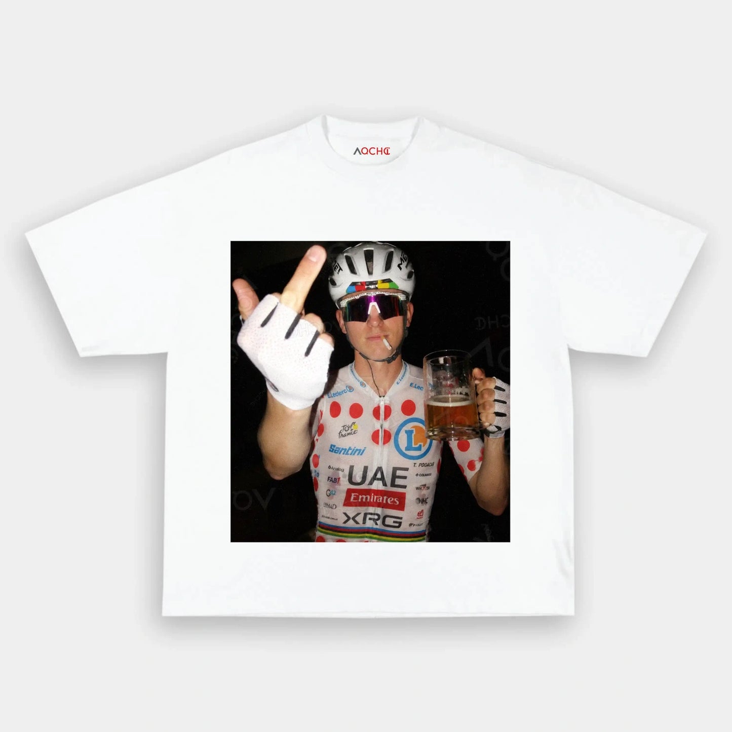 Tadej Pogačar 2026 Tee 2 - AQCHIC
