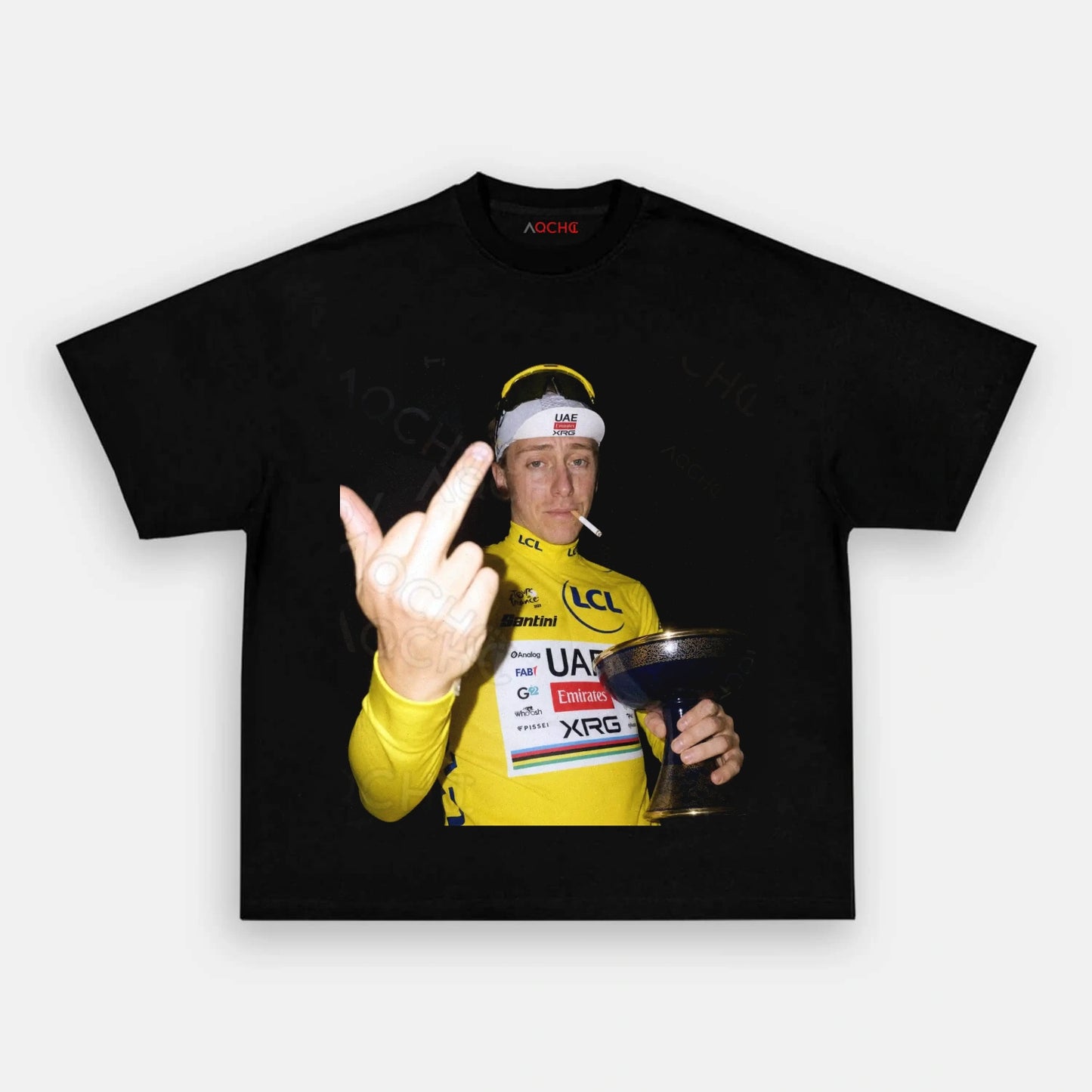 Tadej Pogačar 2026 Tour de France Tee 1 - AQCHIC
