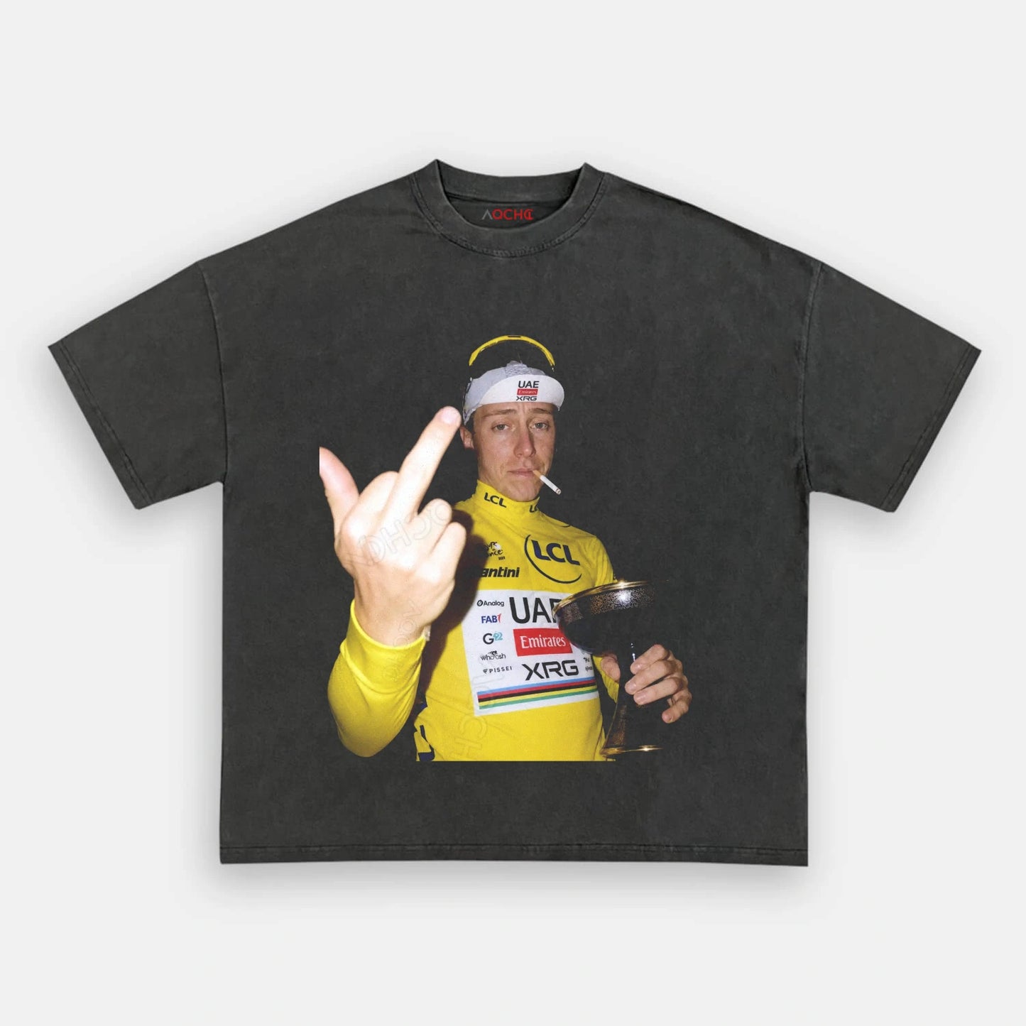 Tadej Pogačar 2026 Tour de France Tee 1 - AQCHIC
