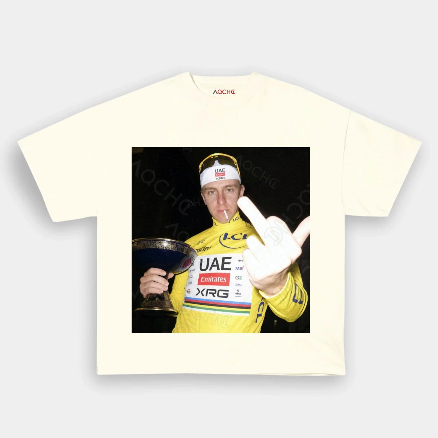Tadej Pogačar 2026 Tour de France Tee 2 - AQCHIC