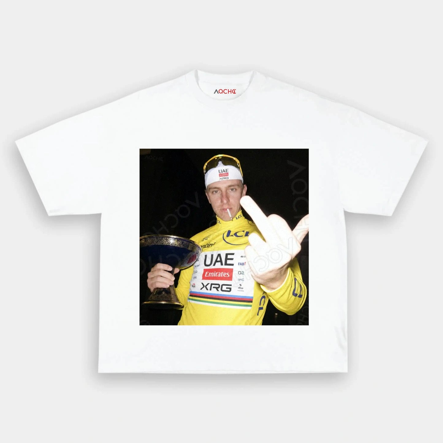 Tadej Pogačar 2026 Tour de France Tee 2 - AQCHIC