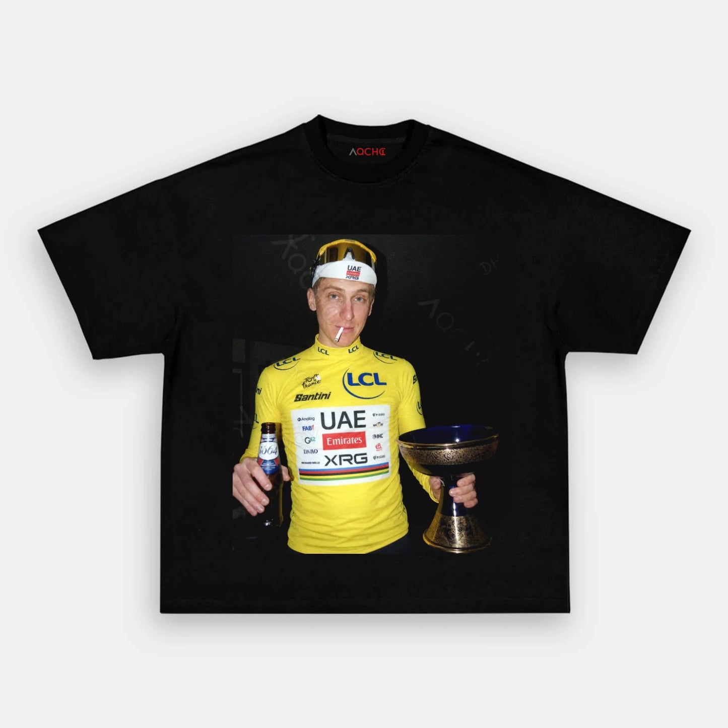 Tadej Pogačar 2026 Tour de France Tee 4 - AQCHIC