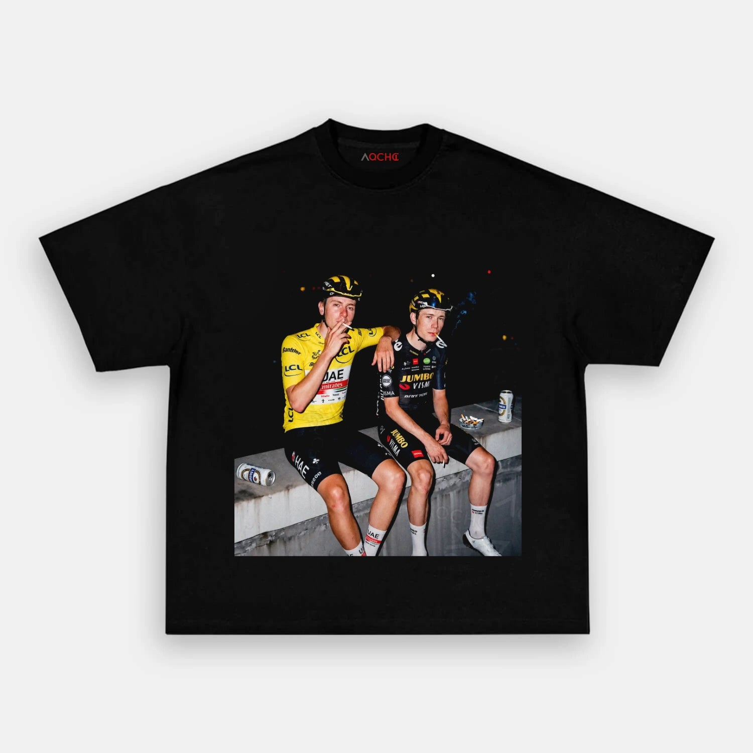 Tadej Pogačar & Jonas Vingegaard 2026 Tee V1.5 - AQCHIC