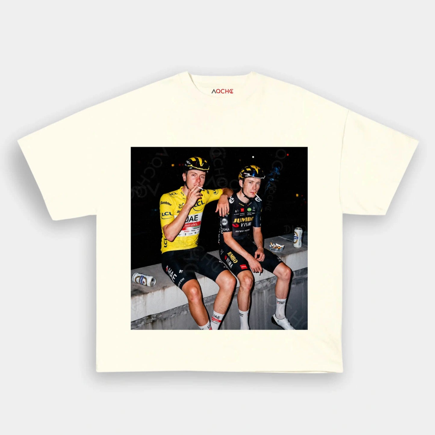 Tadej Pogačar & Jonas Vingegaard 2026 Tee V1.5 - AQCHIC