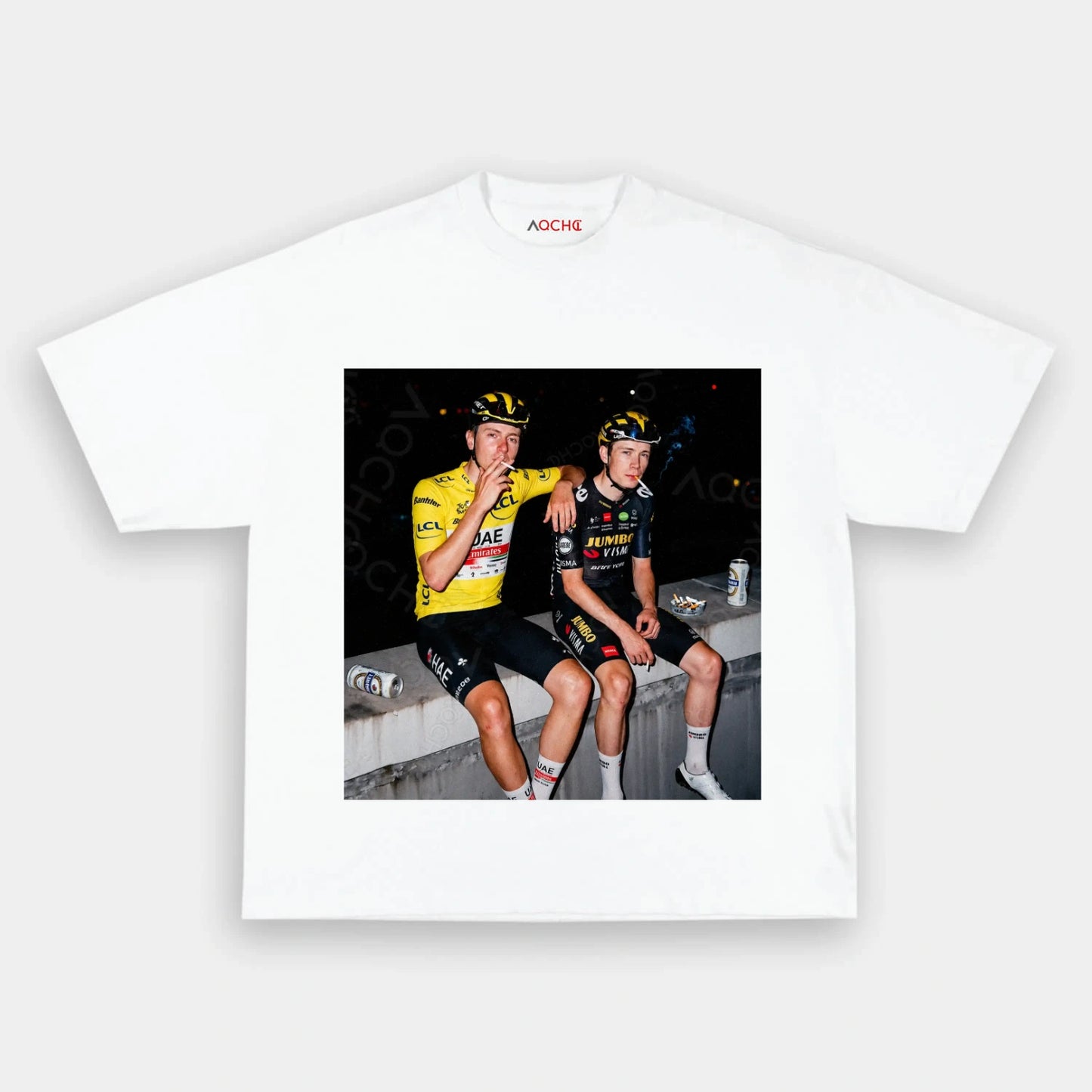 Tadej Pogačar & Jonas Vingegaard 2026 Tee V1.5 - AQCHIC