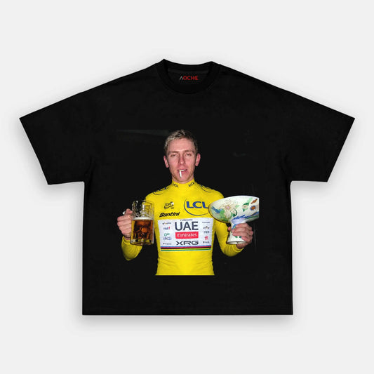 Tadej Pogačar Tour de France Champion Tee 2 - AQCHIC