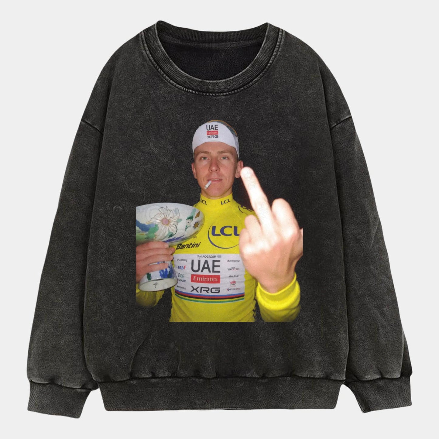 Tadej Pogačar Tour de France Champion Tee 3 - AQCHIC