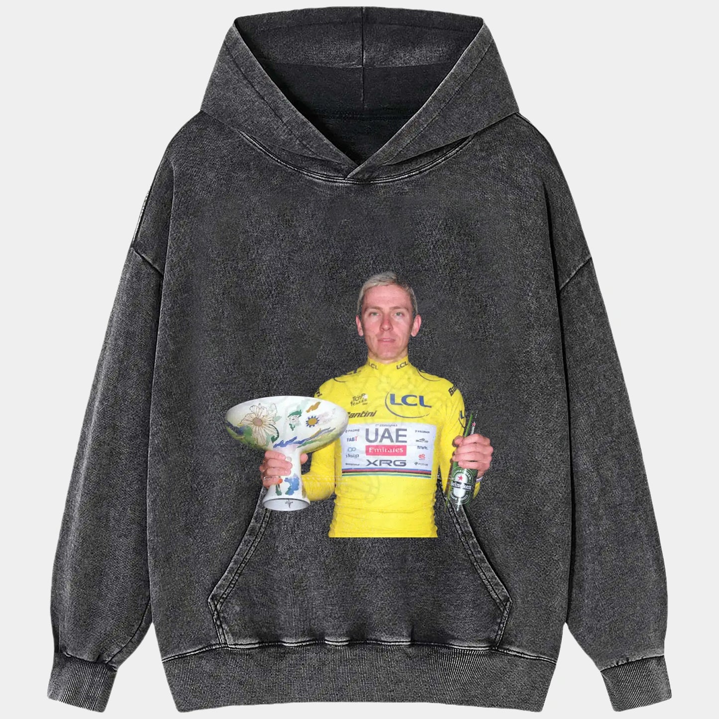 Tadej Pogačar Tour de France Champion Tee 4 - AQCHIC