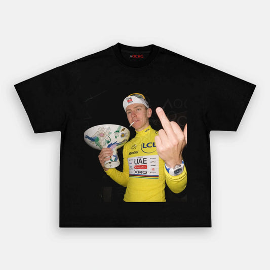 Tadej Pogačar Tour de France Champion Tee 5 - AQCHIC