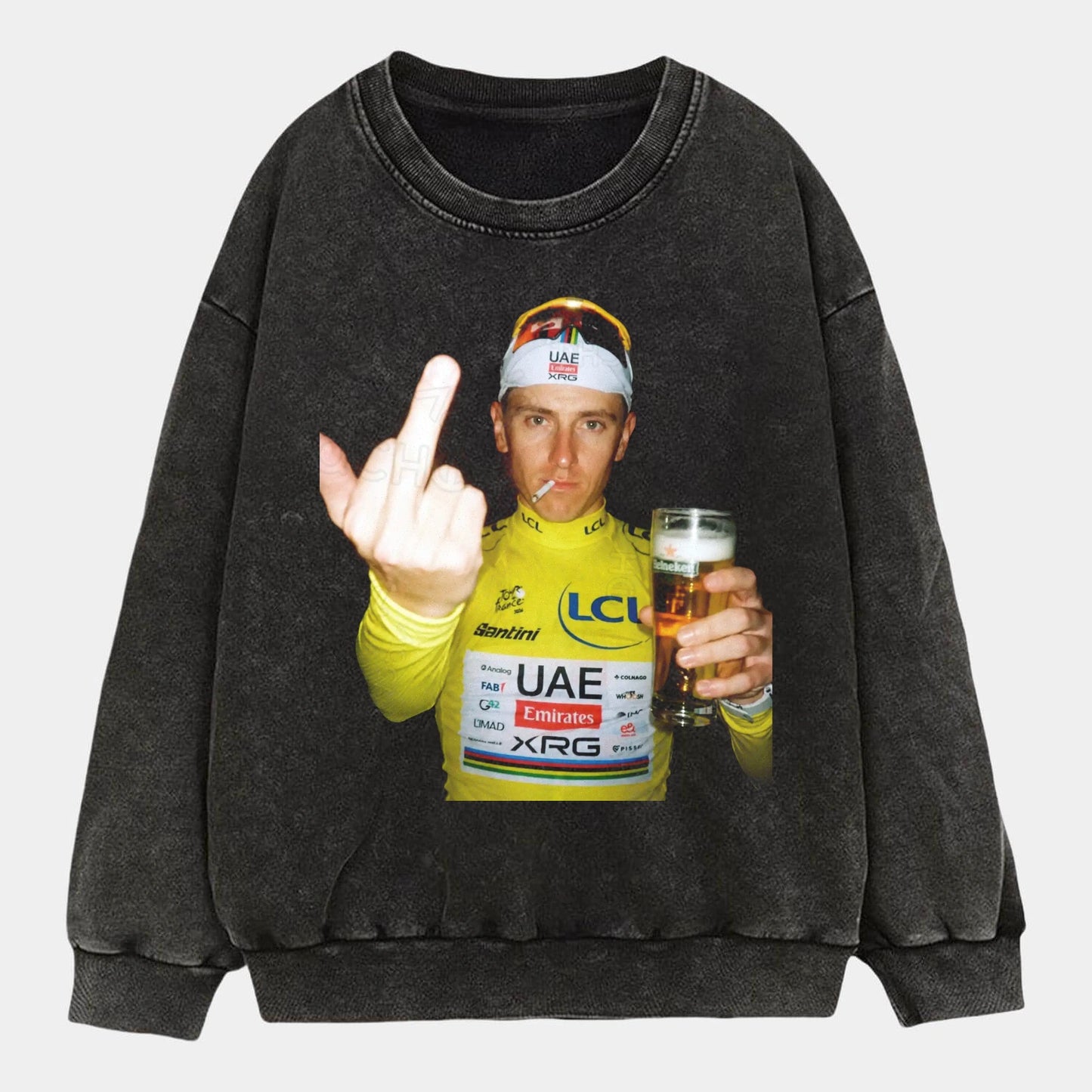 Tadej Pogačar Yellow Jersey Tee 1 - AQCHIC