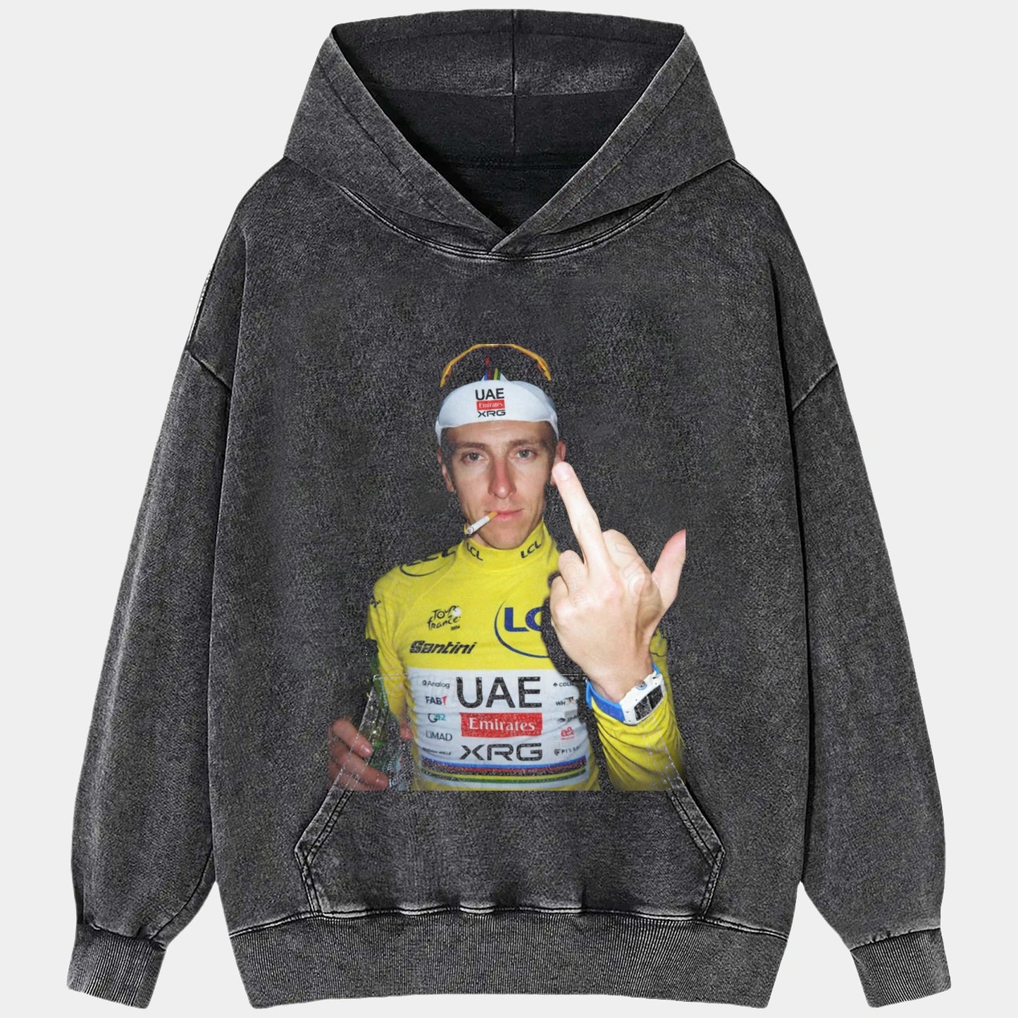 Tadej Pogačar Yellow Jersey Tee 2 - AQCHIC