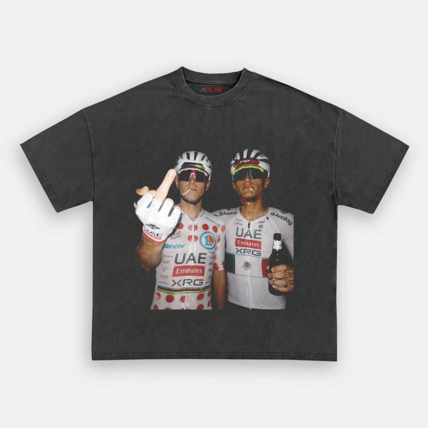 Tadej Pogačar&Isaac del Toro 2026 Tee 2 - AQCHIC