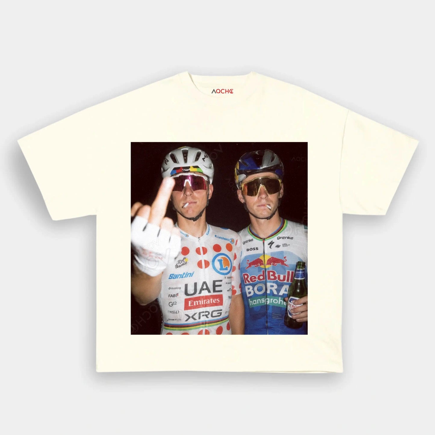 Tadej Pogačar&Remco Evenepoel 2026 Tee 1 - AQCHIC
