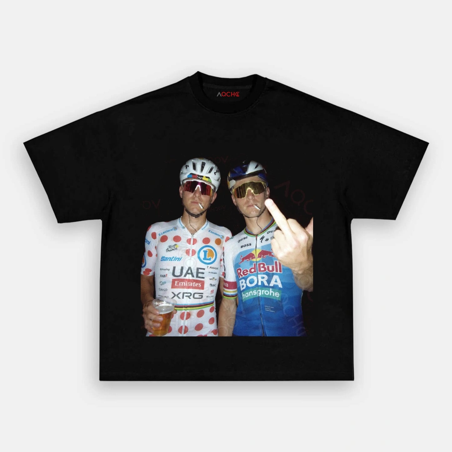 Tadej Pogačar&Remco Evenepoel 2026 Tee 2 - AQCHIC
