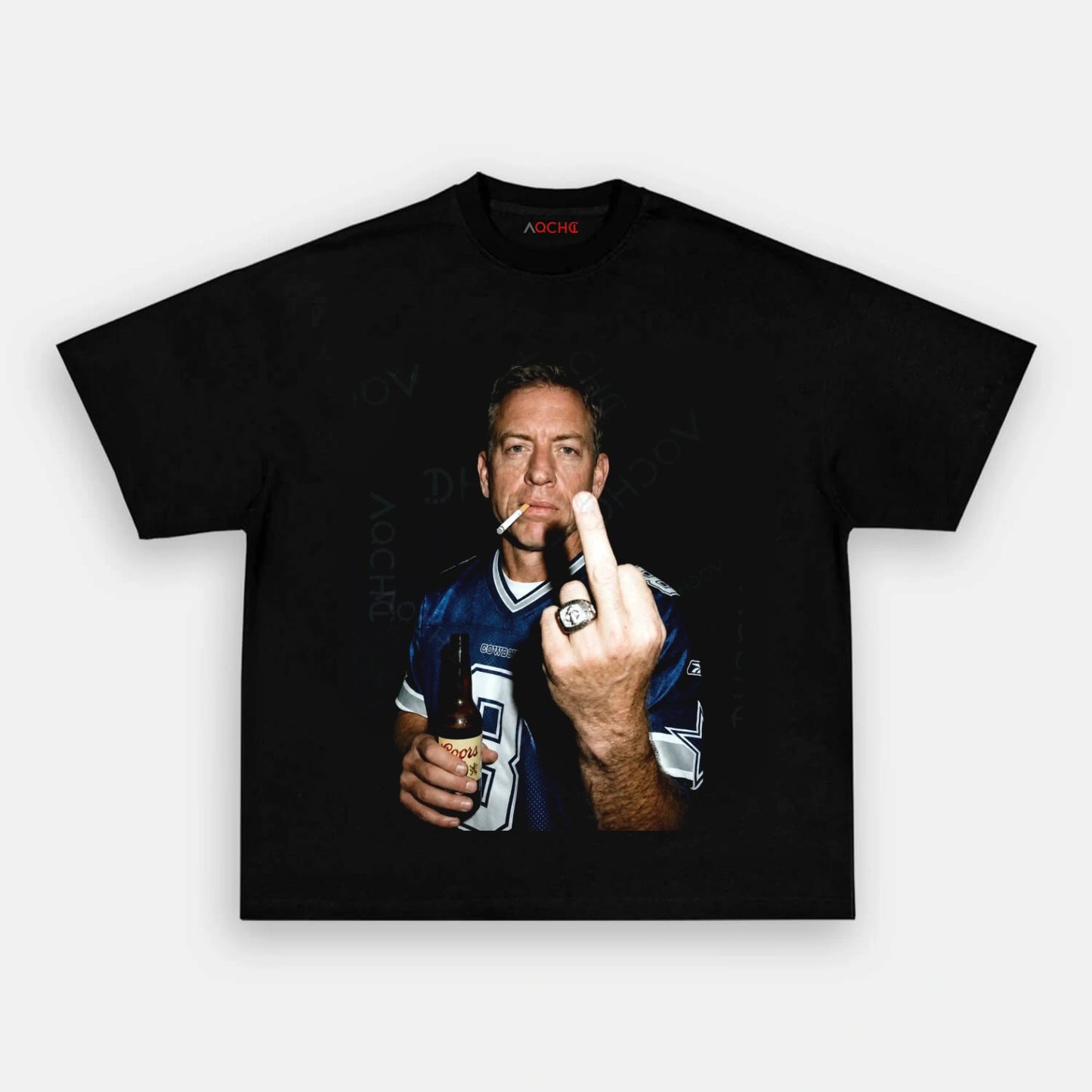 Troy Aikman Football Tee - AQCHIC
