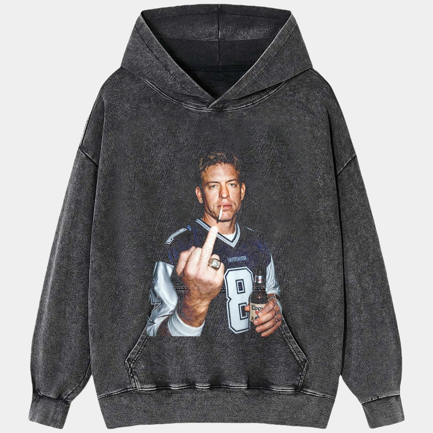 Troy Aikman Football TEE  - AQCHIC
