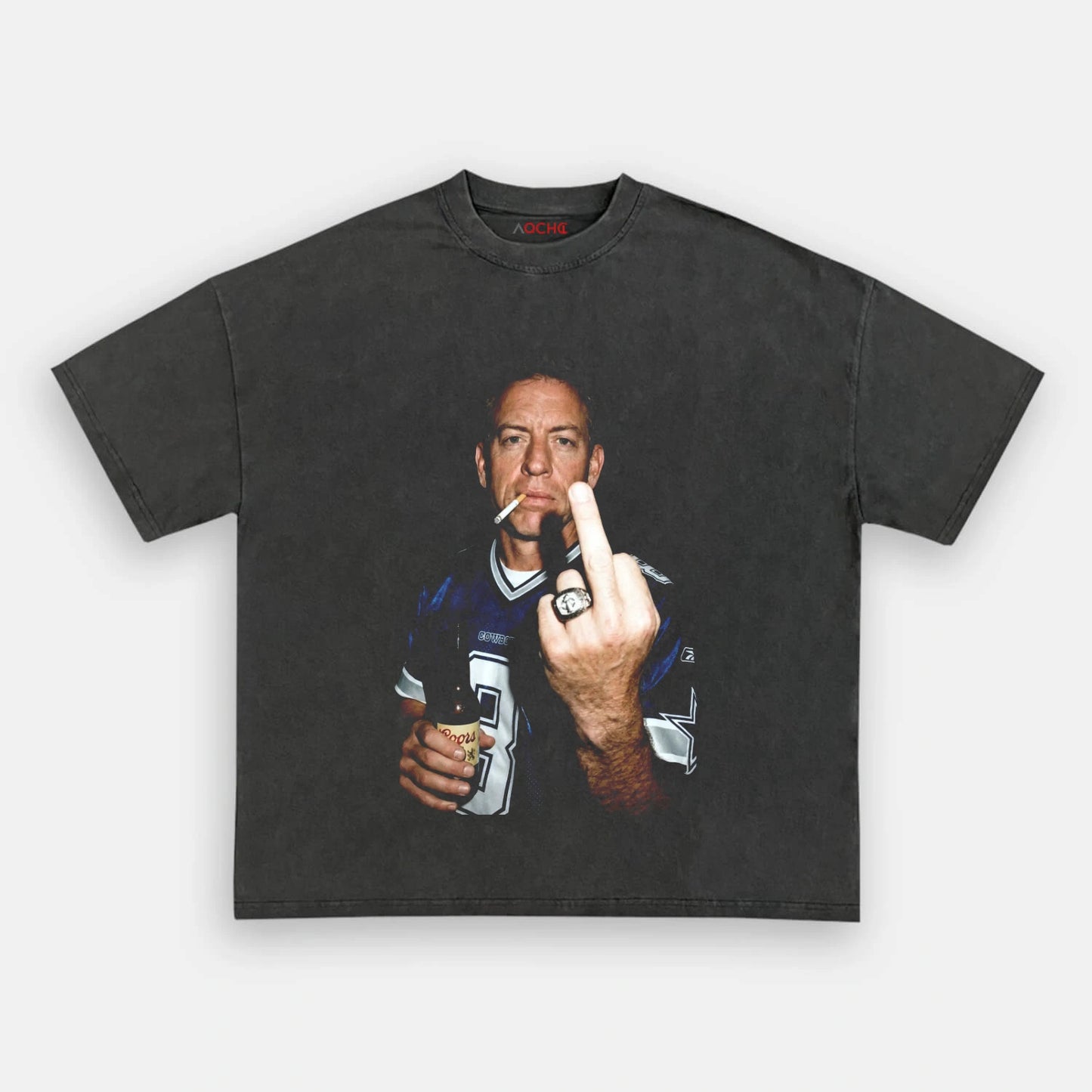 Troy Aikman Football Tee - AQCHIC