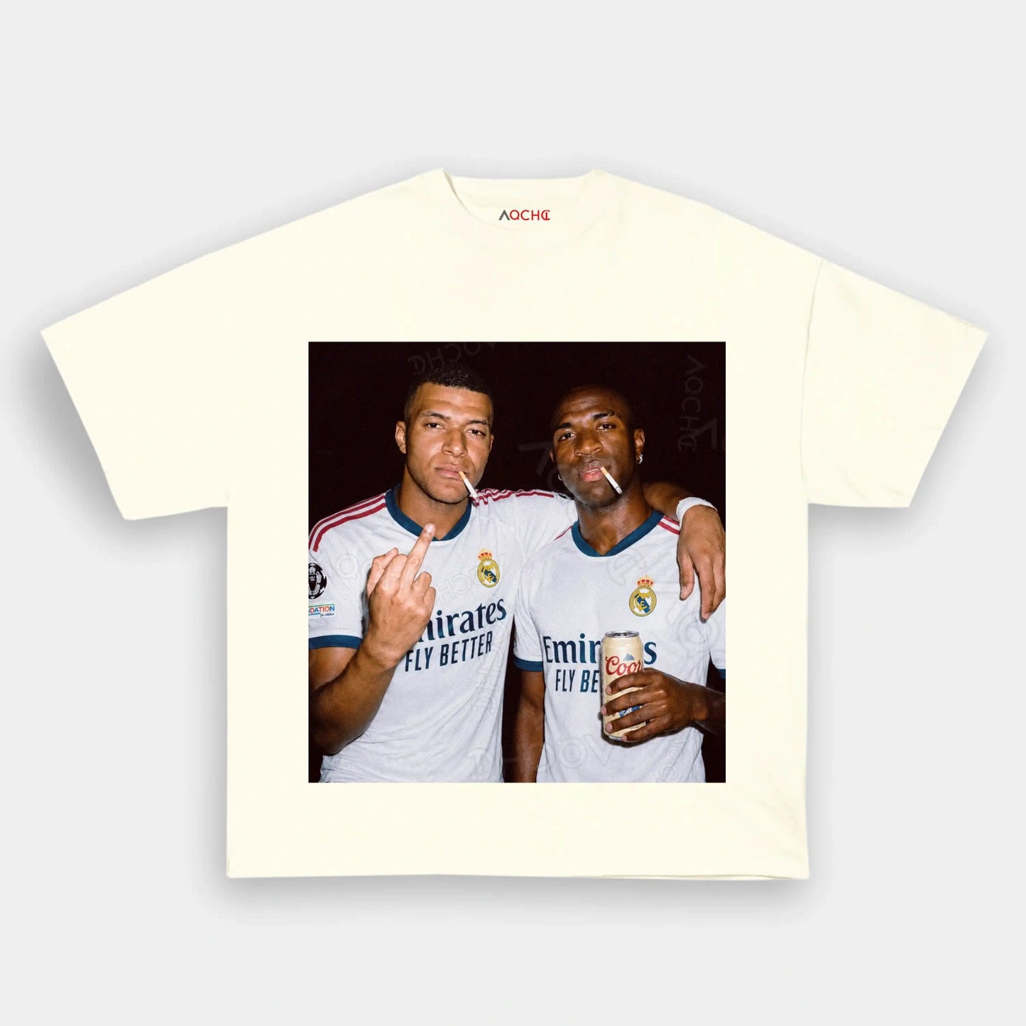 Vinícius Júnior&Kylian Mbappe Tee - AQCHIC