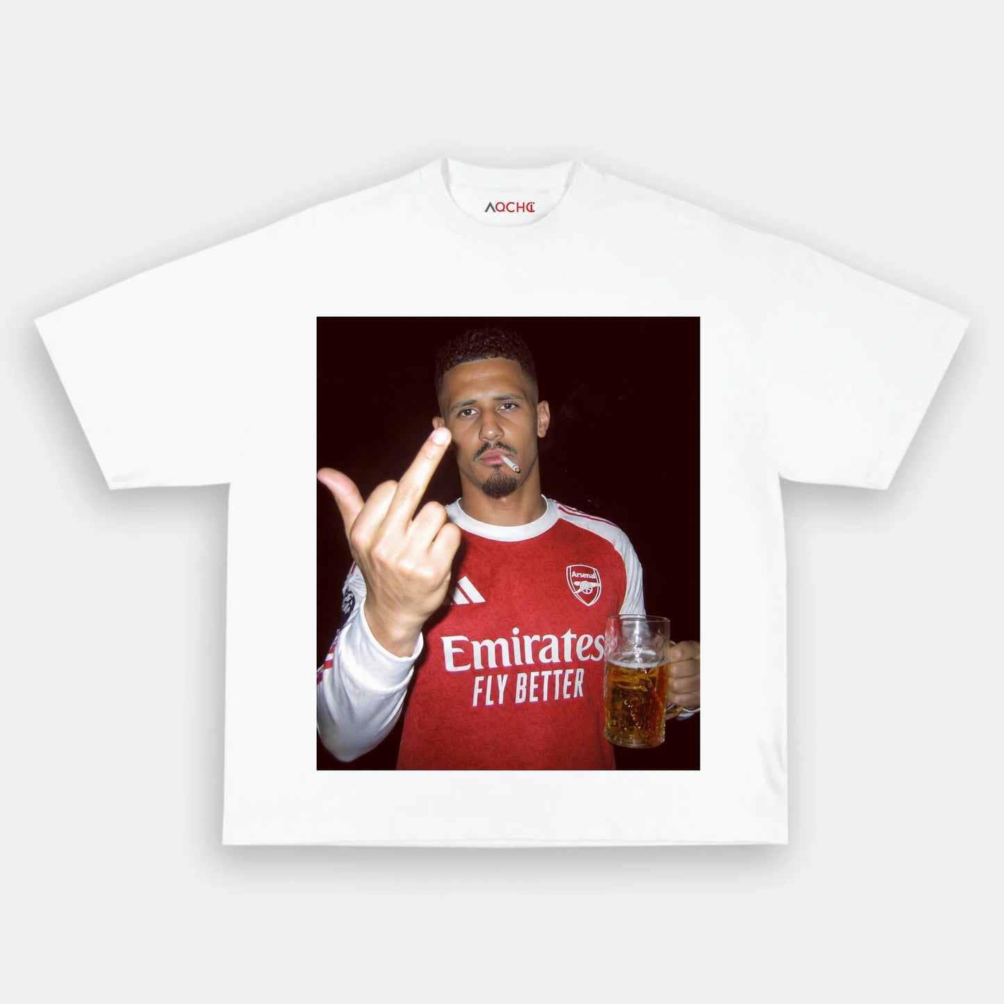 William Saliba After Hours Tee 2 - AQCHIC
