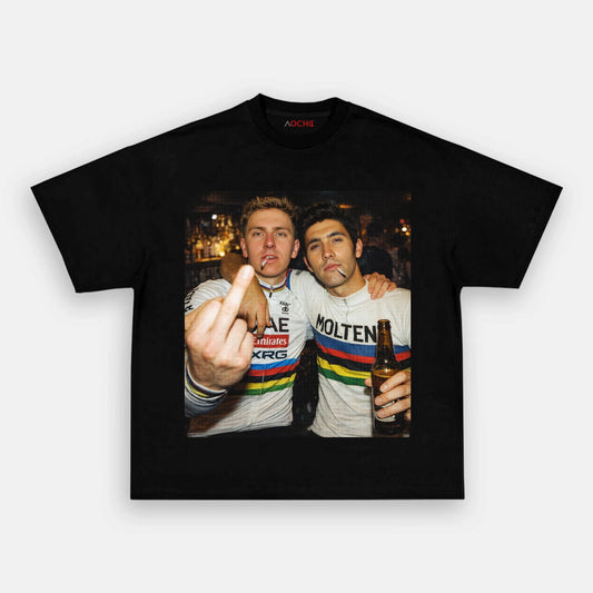 World Champions Together Merckx & Pogačar TEE 1 - AQCHIC