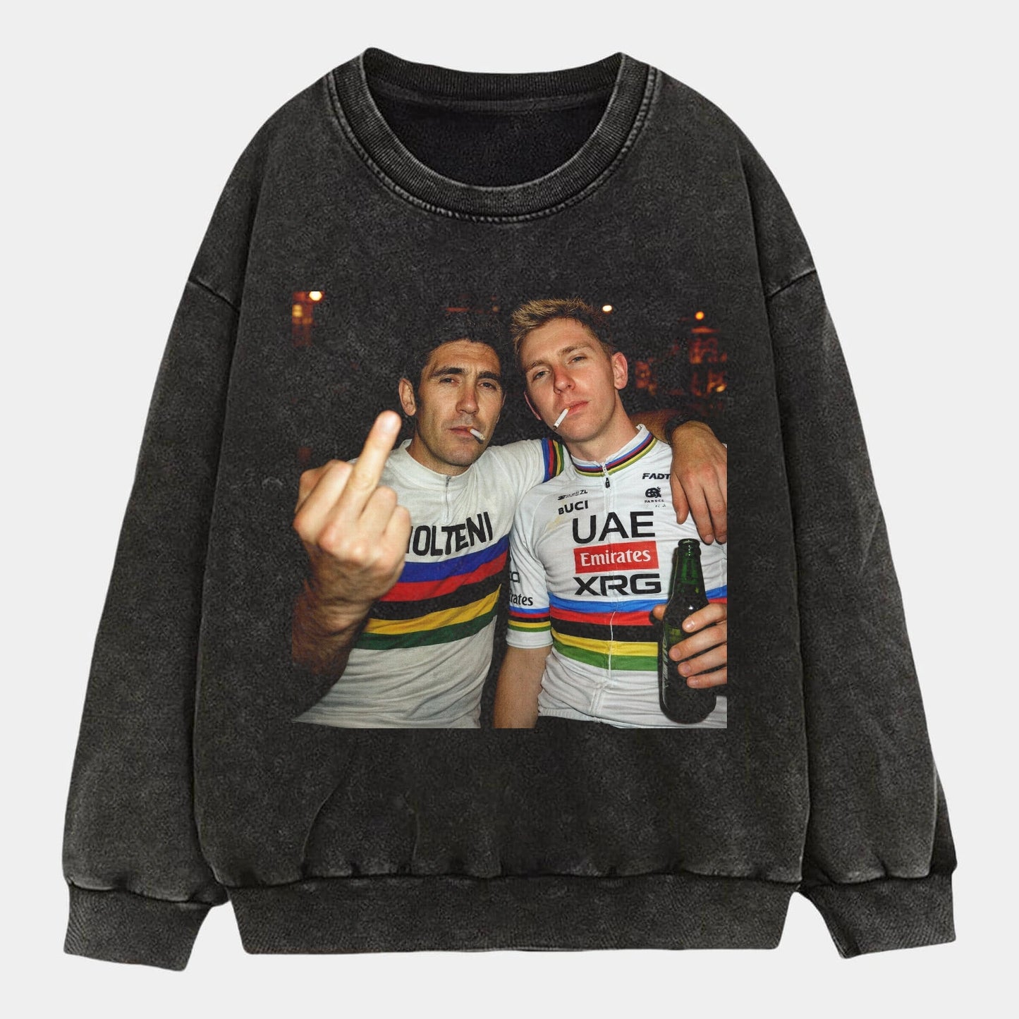 World Champions Together Merckx & Pogačar TEE 3 - AQCHIC